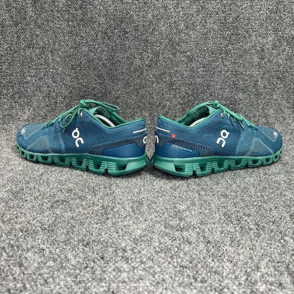 On Running On Cloud 6 Running Shoes Men\'s Size 12 Teal‎ Green Athletic Training